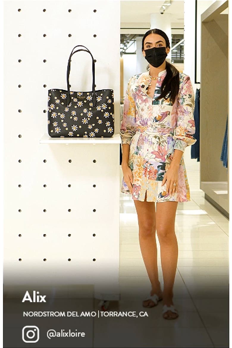 kate spade all day daisy large tote video