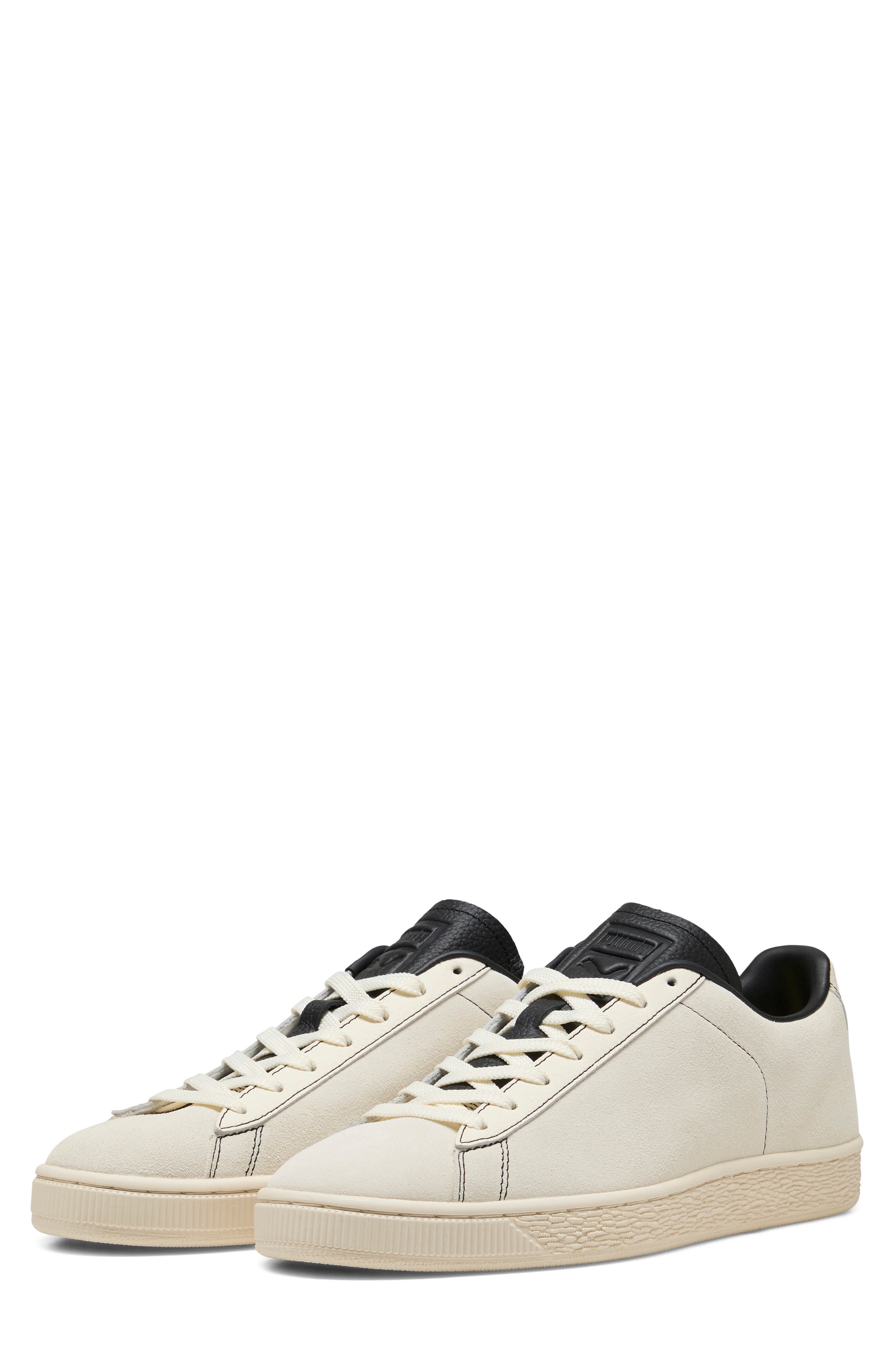 Suede Icons Sneaker, Main, color, FROSTED IVORY/ PUMA BLACK