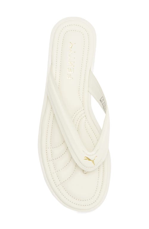 Puma X Fenty Cat Cleat Jelly Sandal In Neutral