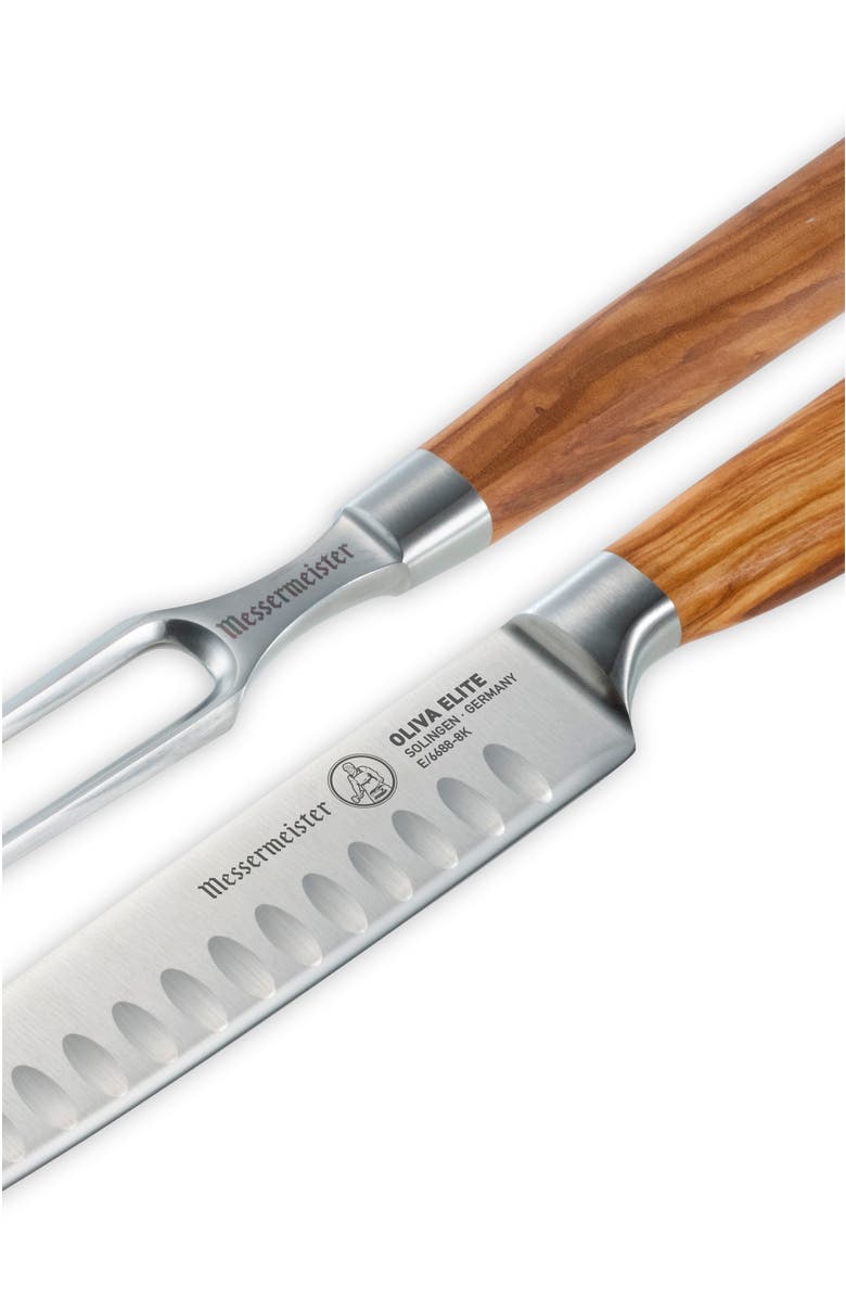 Messermeister Oliva Elite Kullenschliff Carving Set, Alternate, color, Oliva