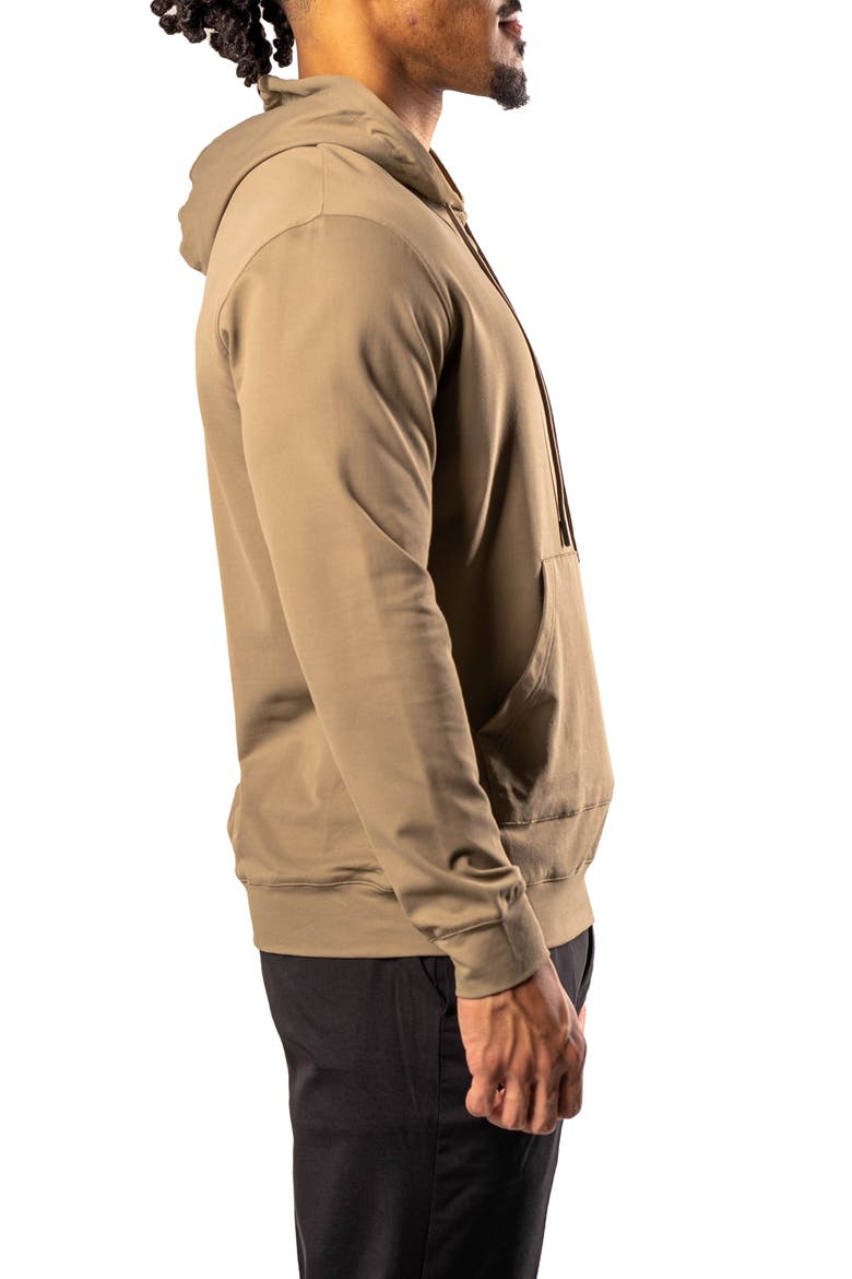 Karma36 Green Hoodie, Alternate, color, KHAKI