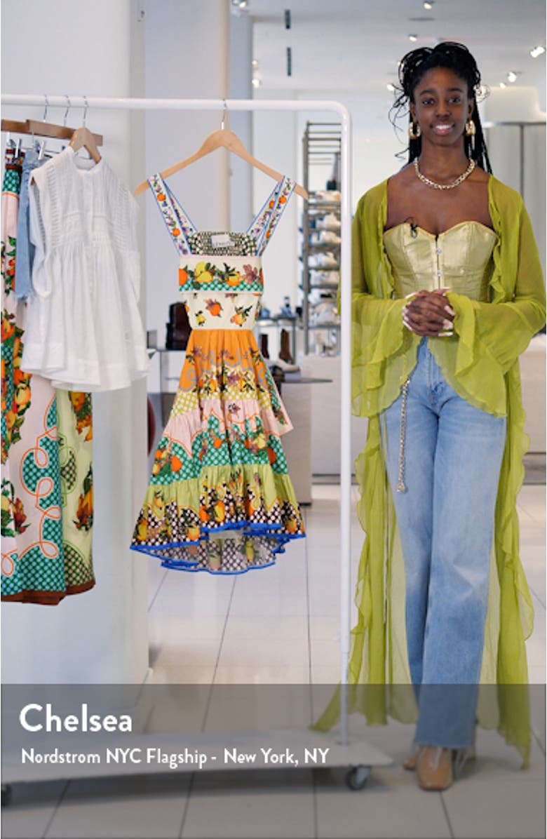 Lemonis Print Cuotut Organic Cotton Minidress, sales video thumbnail