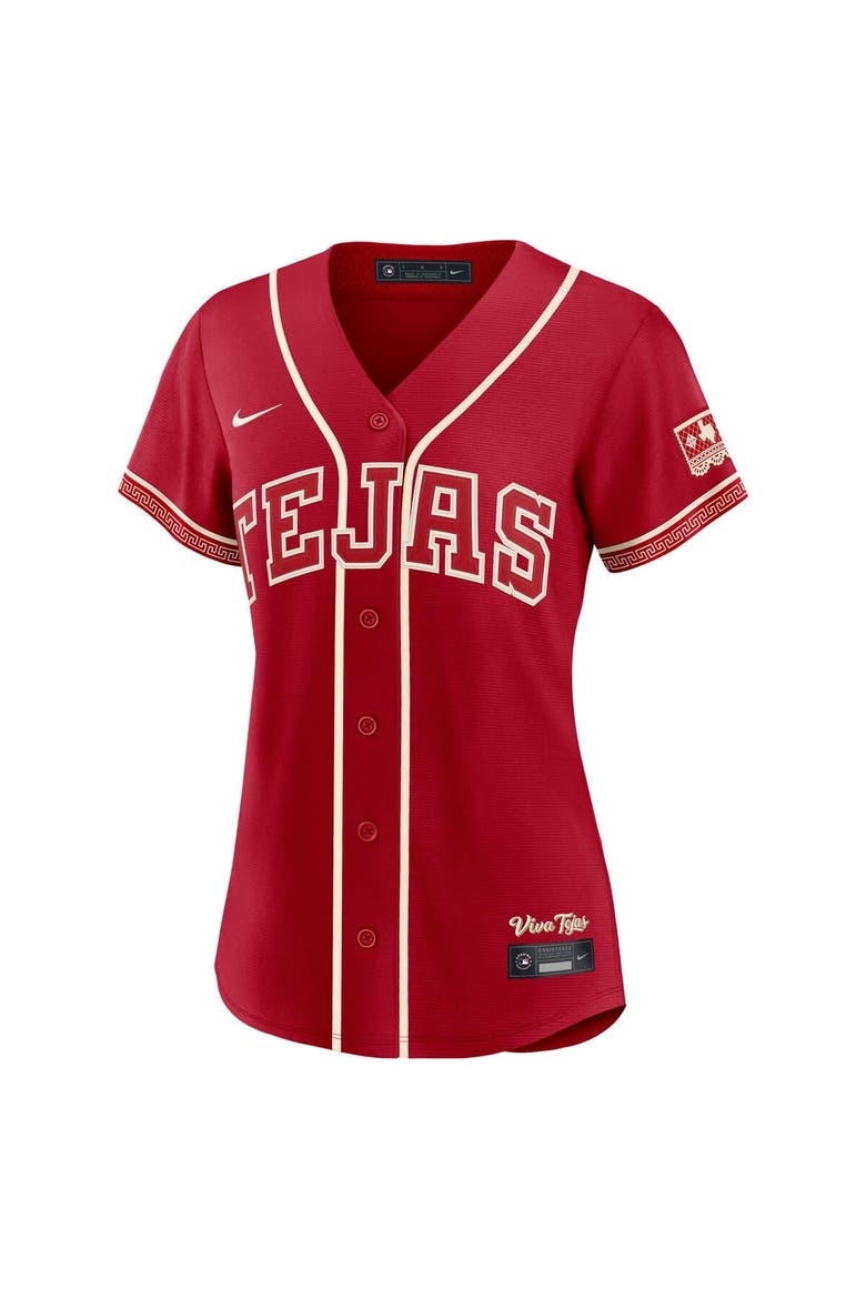 Women's Nike Corey Seager Red Texas Rangers 2026 City Connect Stadium Jersey, Alternate, color, Red