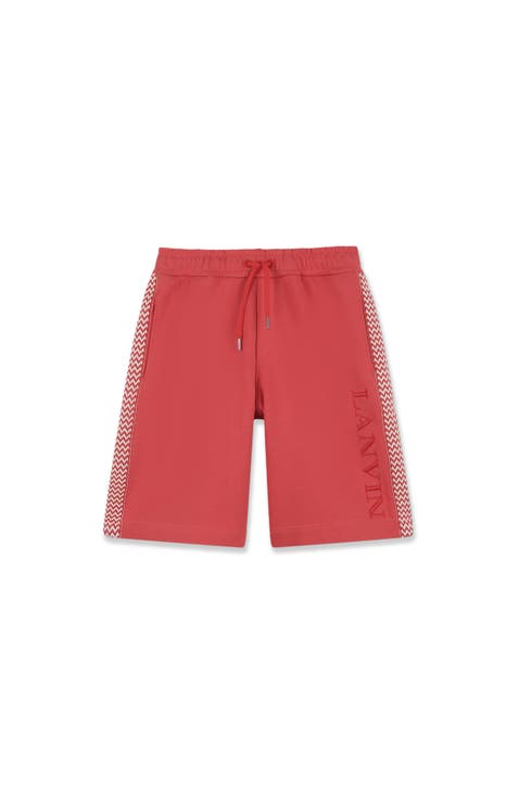 Kids Curb Cotton Bermuda Shorts