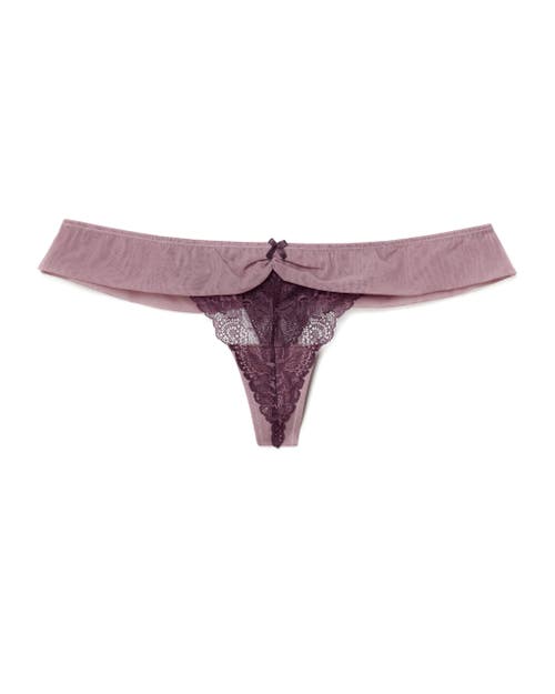 Adore Me Clairabella Bikini Panties In Dark Purple