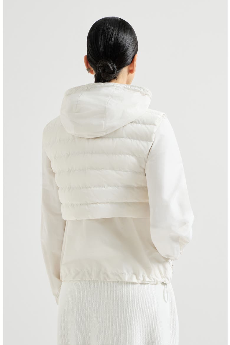 Taffeta down jacket, Alternate, color, Cherry