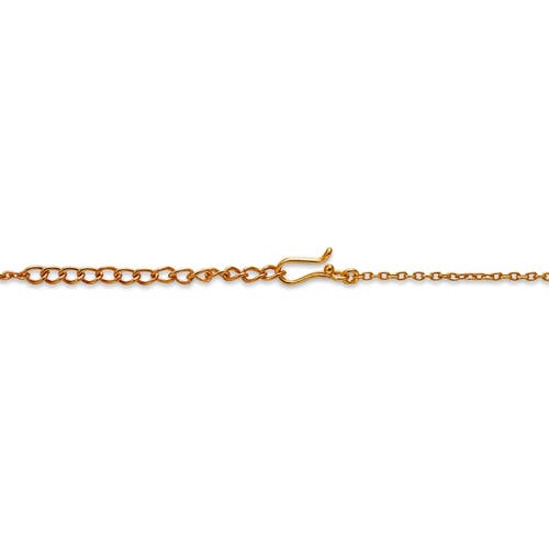 Dhwani Bhansal Boond Pendant In Gold Plated