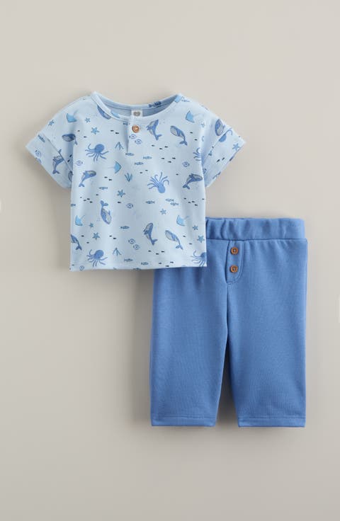 Print T-Shirt & Pants Set (Baby)