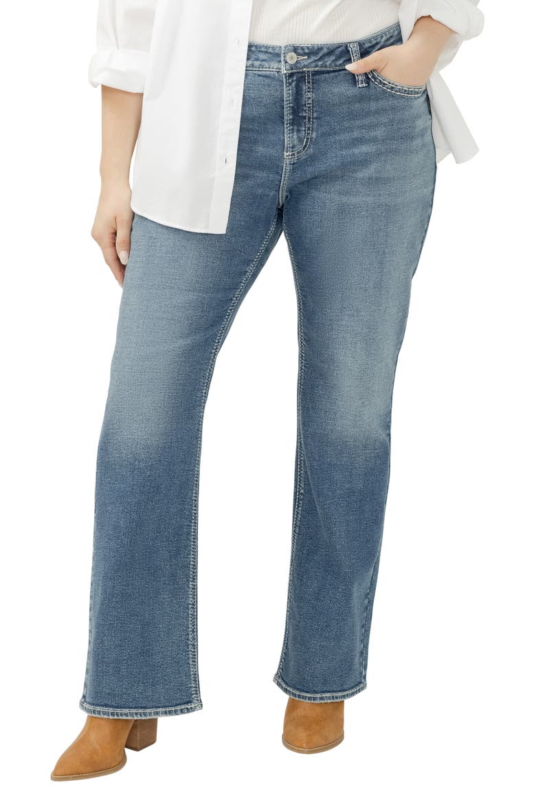 Suki Bootcut Jeans, Main, color, GEORGIA