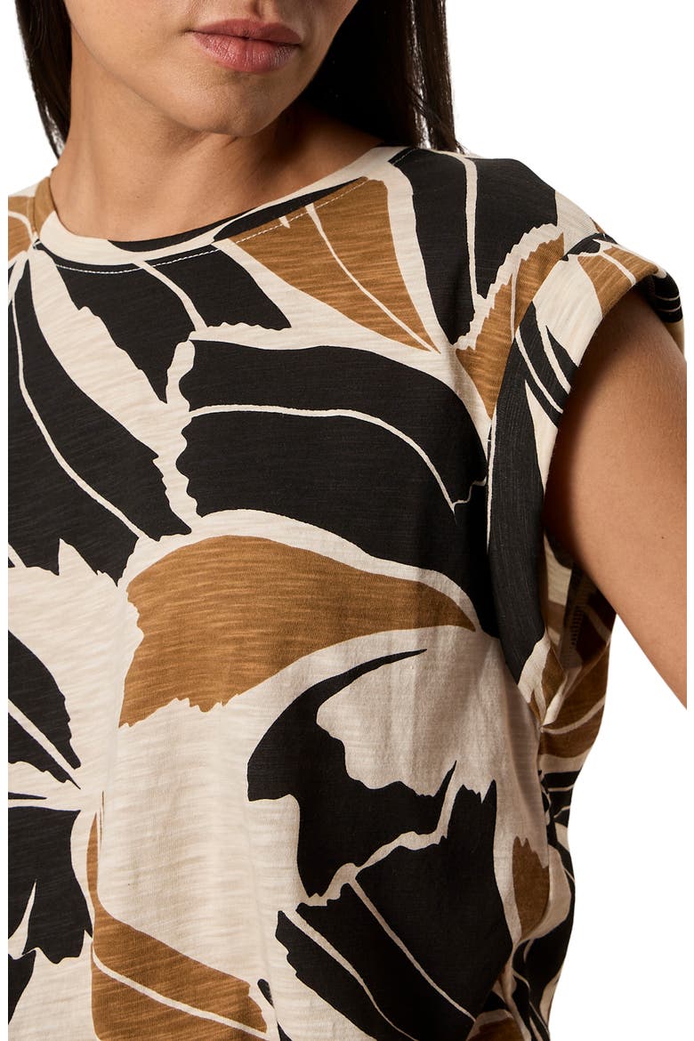 Knotted Muscle T-Shirt, Alternate, color, LOTUS BLACK