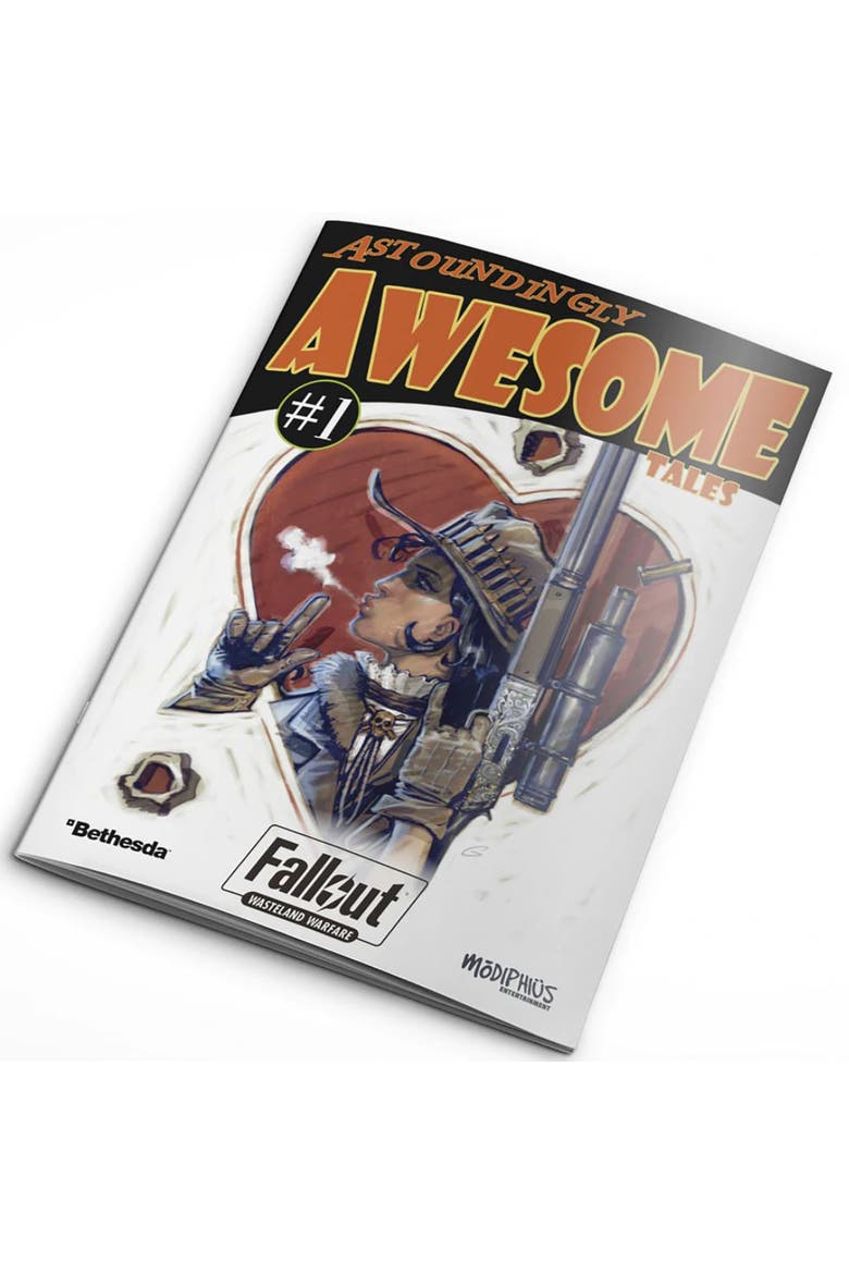 FalloutWasteland Warfare, Astoundingly Awesome Tales, Chapter 1 Expansion Book, Main, color, Multicolored