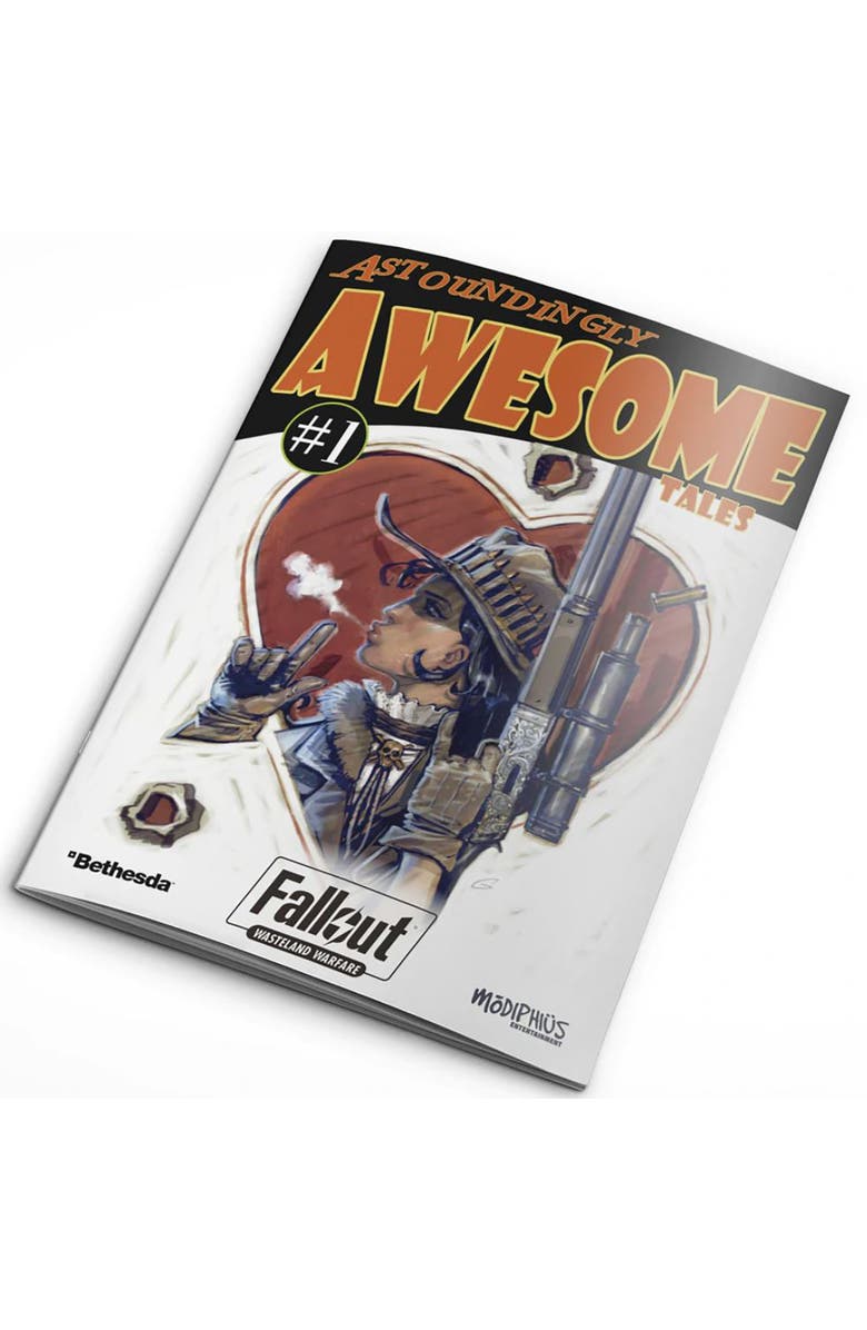 Impressions FalloutWasteland Warfare, Astoundingly Awesome Tales, Chapter 1 Expansion Book, Main, color, Multicolored