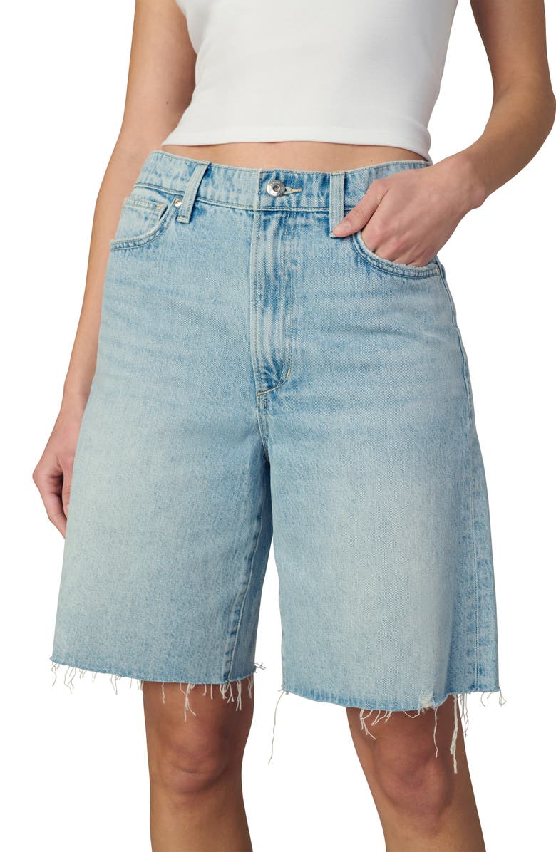 Joe's Jeans The Ryan Low Slung Cutoff Bermuda Denim Shorts, Alternate, color, Gentle