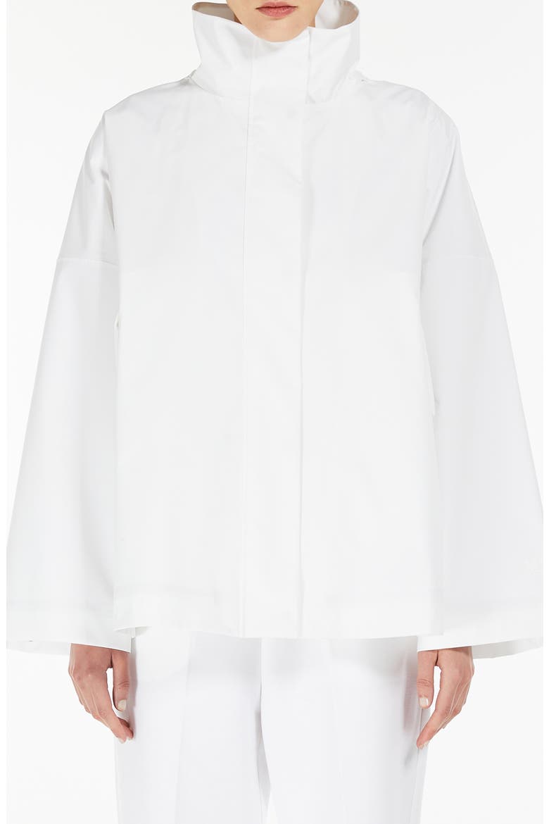 Preston Tech Water Repellent Rain Jacket, Main, color, OPTICAL WHITE
