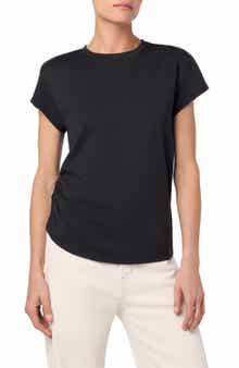 Short Sleeve Ruched T-Shirt