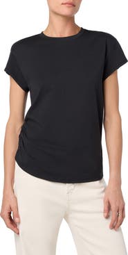 Hudson Jeans Short Sleeve Ruched T-Shirt