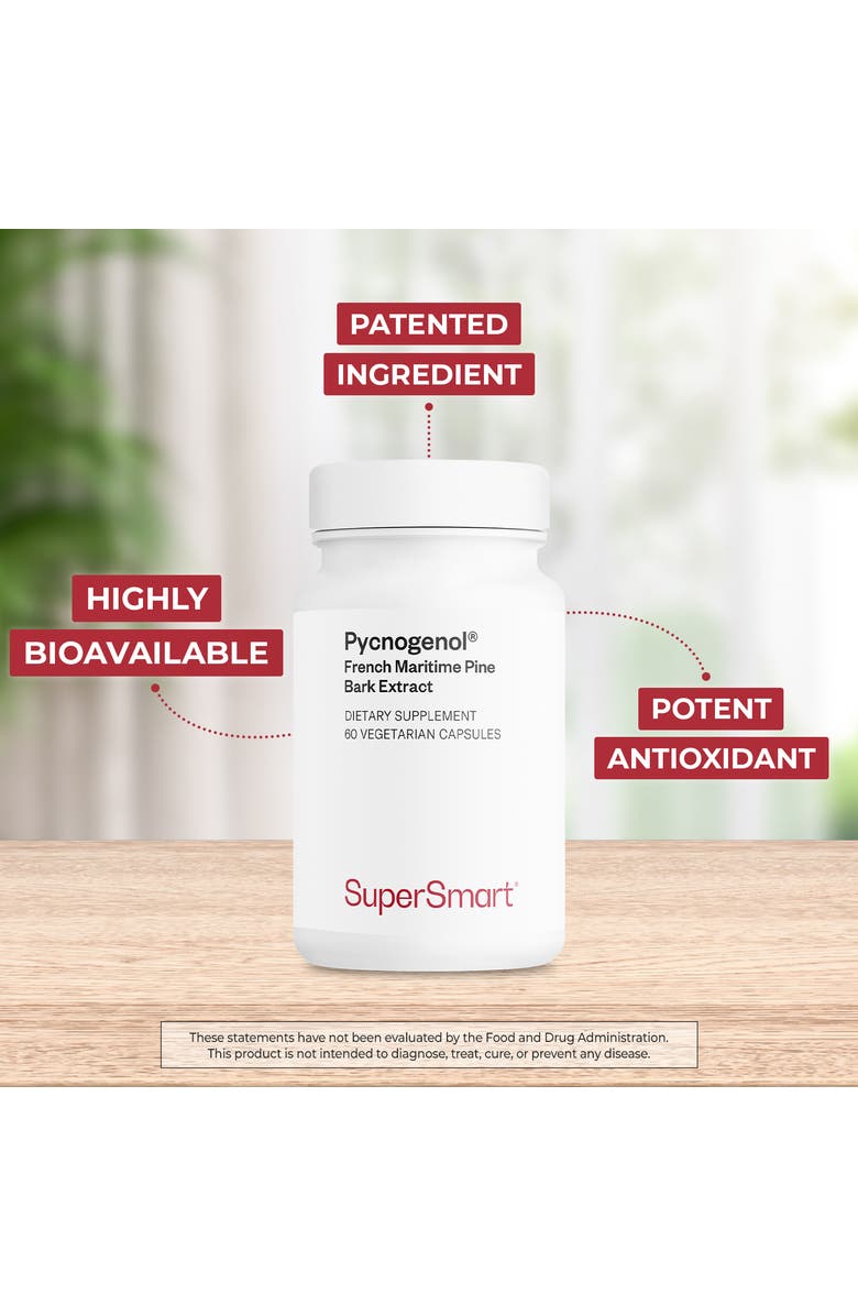 SuperSmart Pycnogenol 200mg per Day, Alternate, color, NO COLOR