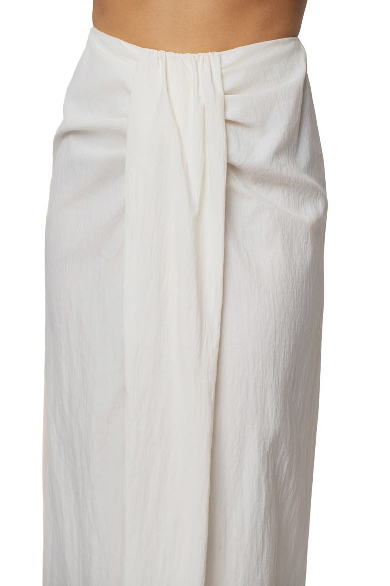 Flowing Elegance Maxi Skirt, Alternate, color, Ivory