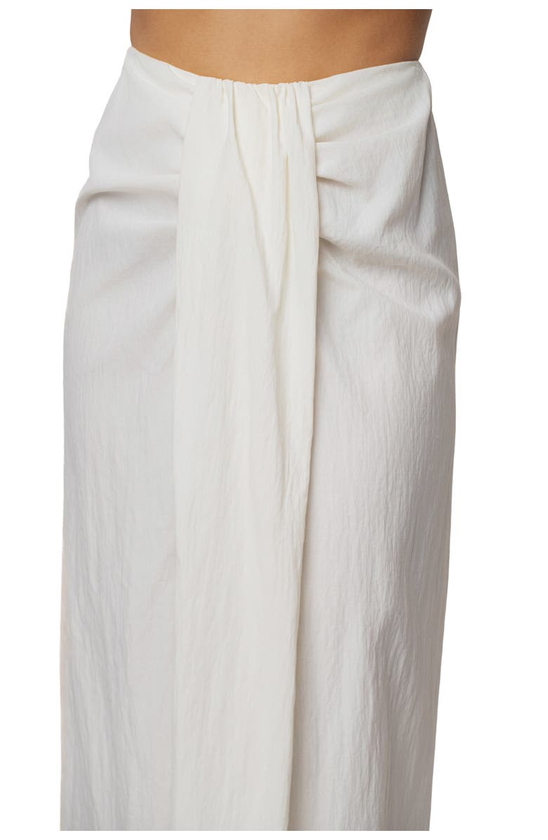 JLUXLABEL Flowing Elegance Maxi Skirt, Alternate, color, Ivory