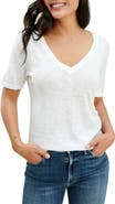 Splendid Everly Slub V-Neck Tee