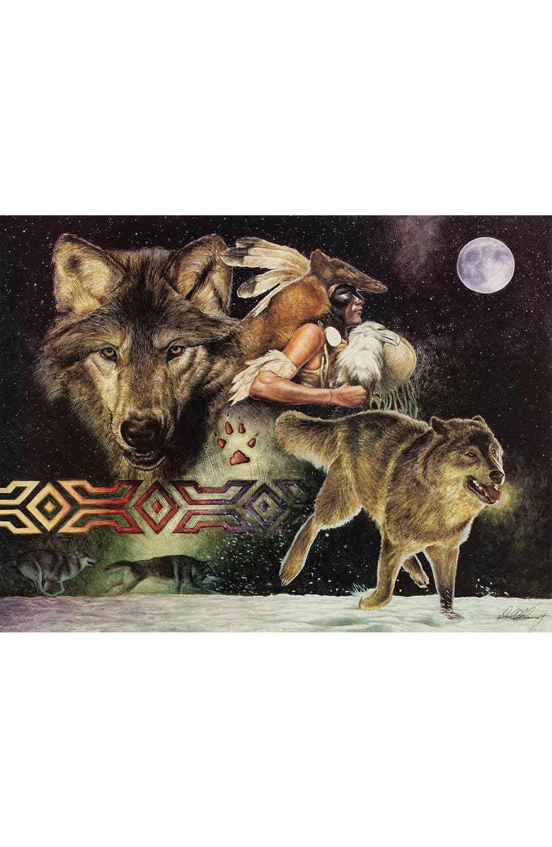 Sunsout Arapaho Moon 500 piece Jigsaw Puzzle for Adults, Alternate, color, Multicolor