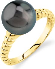 The Pearl Source Tahitian South Sea Pearl Terrie Ring