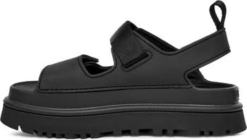 国内配送 UGG W GOLDENGLOW BLACK UGG Women's Goldenglow Sandals Black