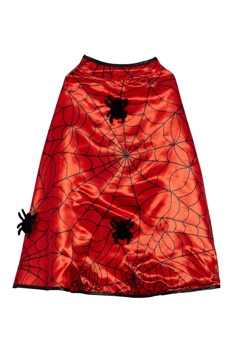 Kids' Fighter Cape, Alternate, color, BLACK