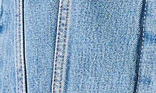 Levi's Type Iii Faux Shearling Lined Denim Trucker Jacket In Blue