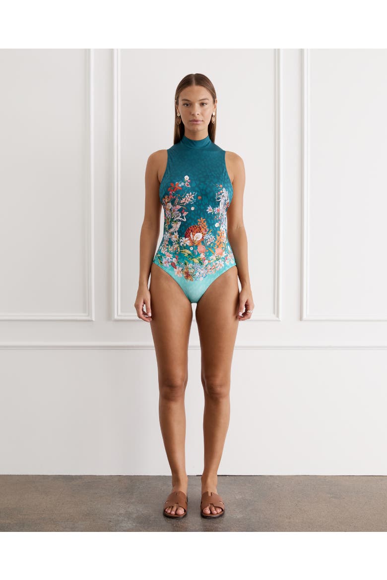 Adaline One Piece, Alternate, color, Sirene