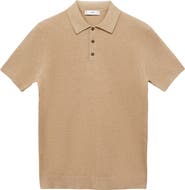 MANGO Slim Fit Polo