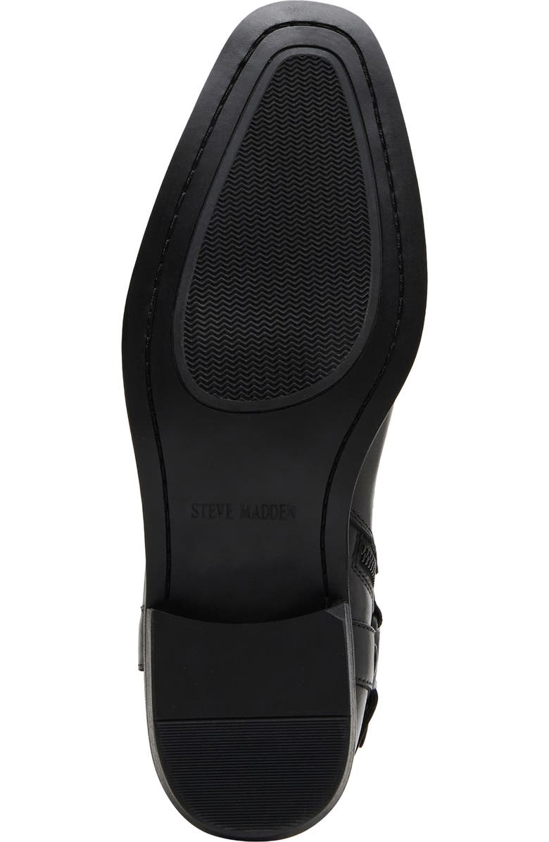 Steve Madden Essen Harness Boot, Alternate, color, Black Leather