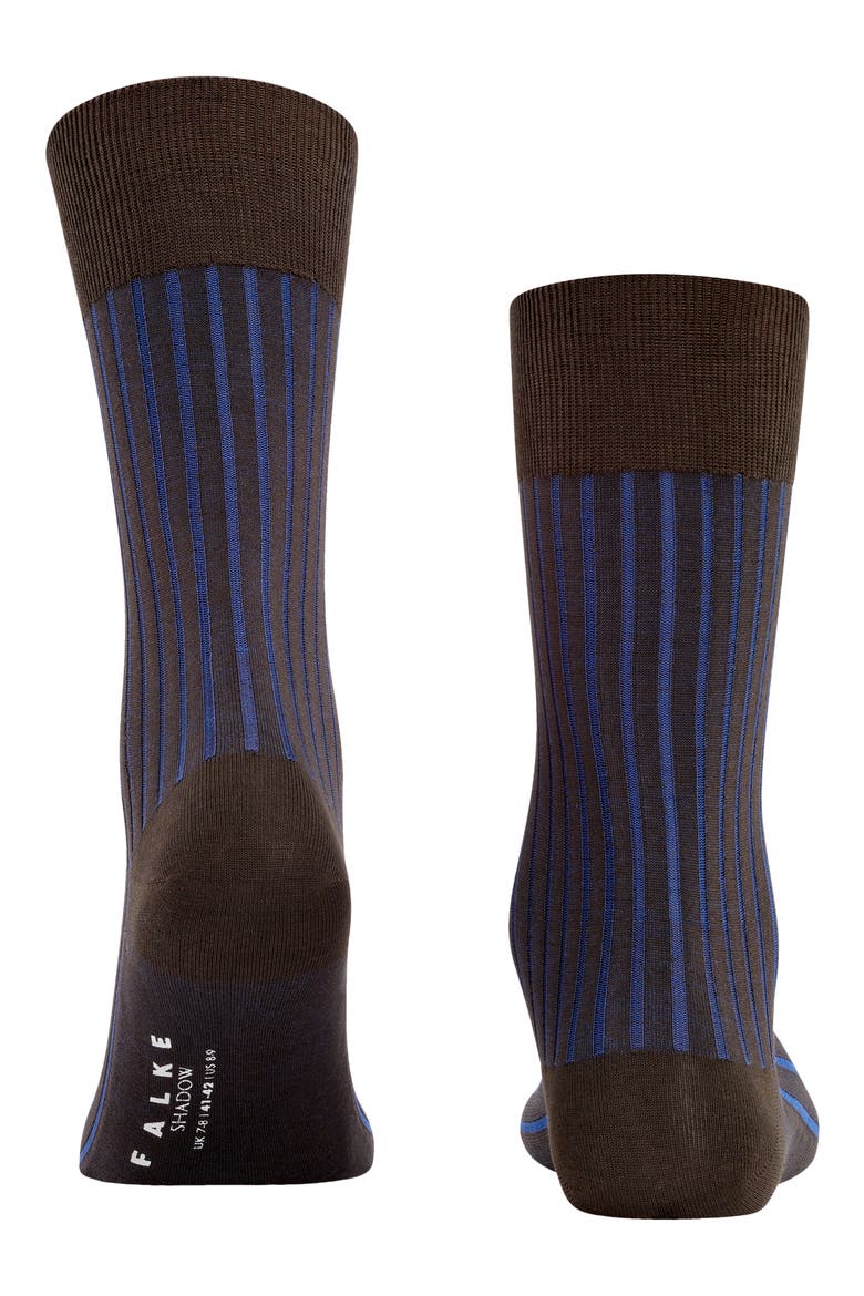 Shadow Cotton Socks, Alternate, color, ANTHRACITE MEL.