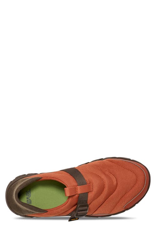Teva Reember Camp Slip-on Shoe In Orange