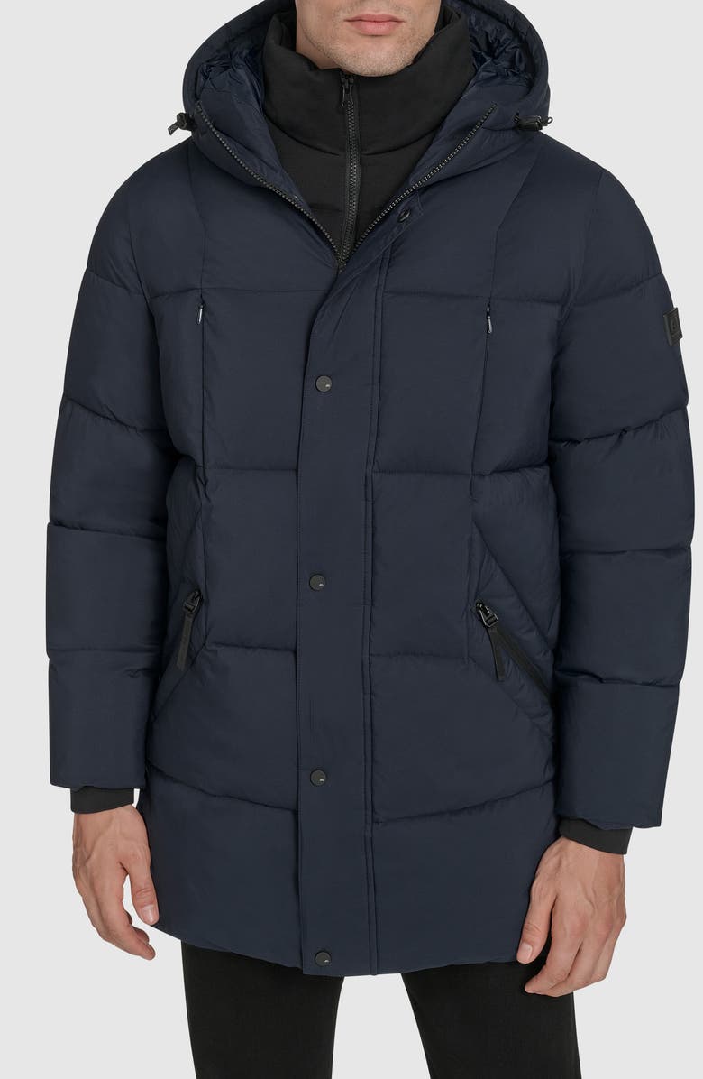 Andrew Marc The Millstream Parka, Main, color, Ink