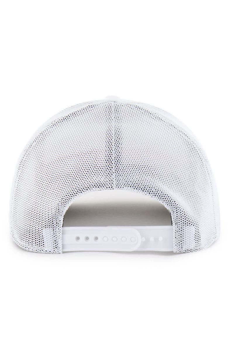 '47 Men's '47 White Baltimore Orioles Rangefinder brrr Trucker Adjustable Hat, Alternate, color, White