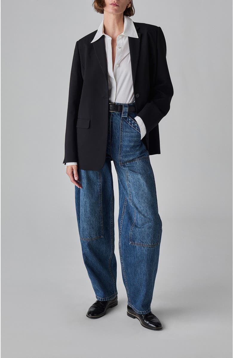 CO Boxy Jacket in Virgin Wool, Alternate, color, 