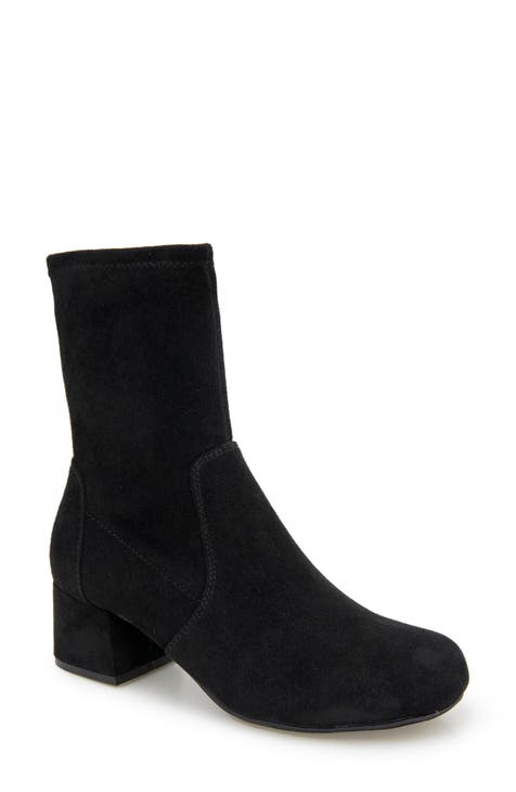 Kensie faulkner block heel booties best sale