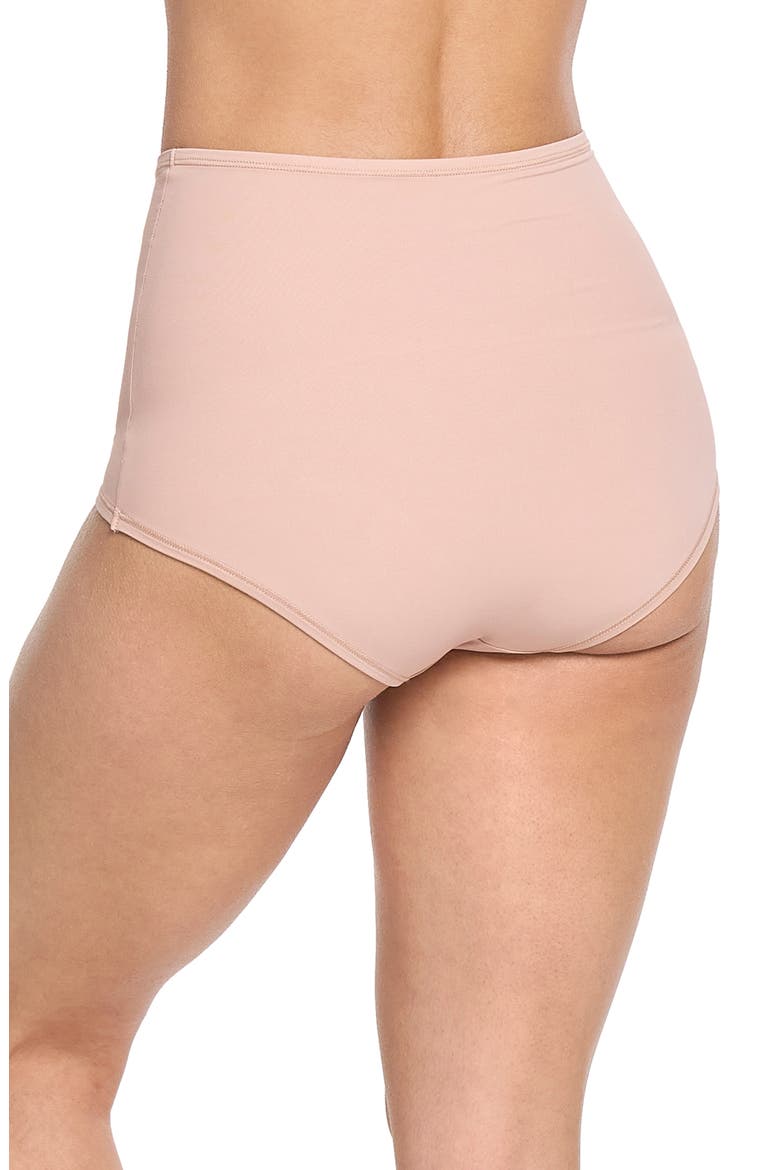 YourFit™ Assorted 3-Pack High Waist Briefs, Alternate, color, ALMOND MILK BROWN