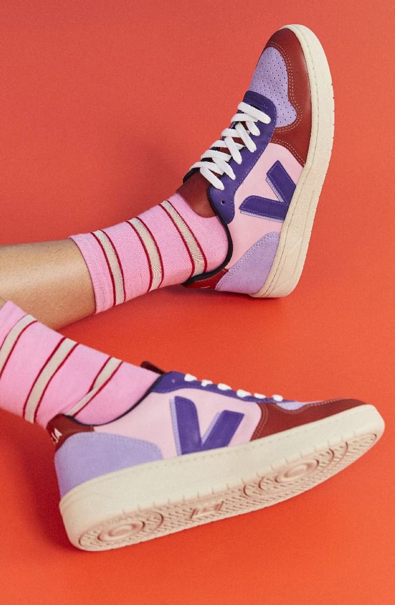 Veja x Make My Lemonade V-10 Sneaker, Alternate, color,