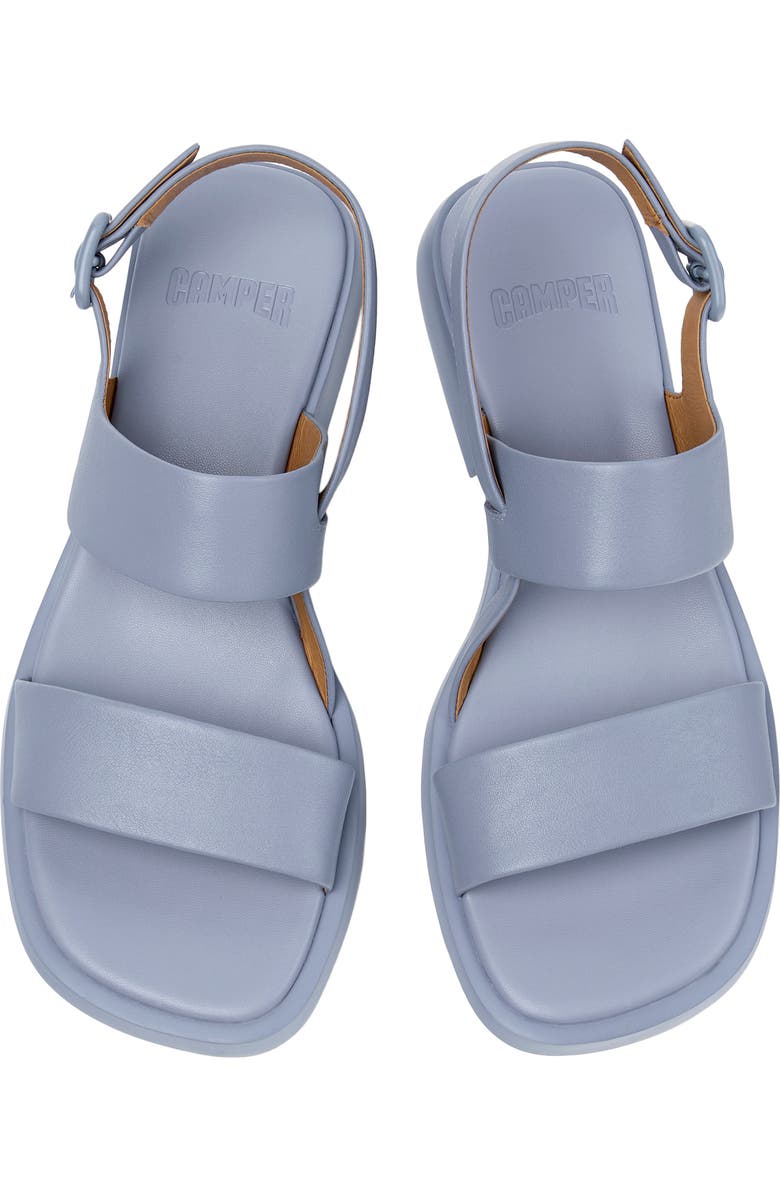 Camper Dana 2-Strap Sandal, Alternate, color, Light Pastel Blue