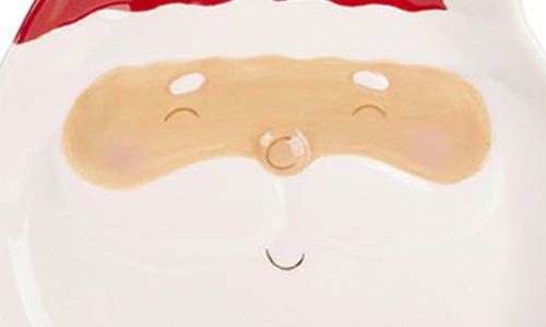 Home Essentials And Beyond Set Of 8 Santa Face Plates & Bowls In Multi