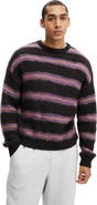 Cotton On Men's Box Fit Fuzzy Crew Knit
