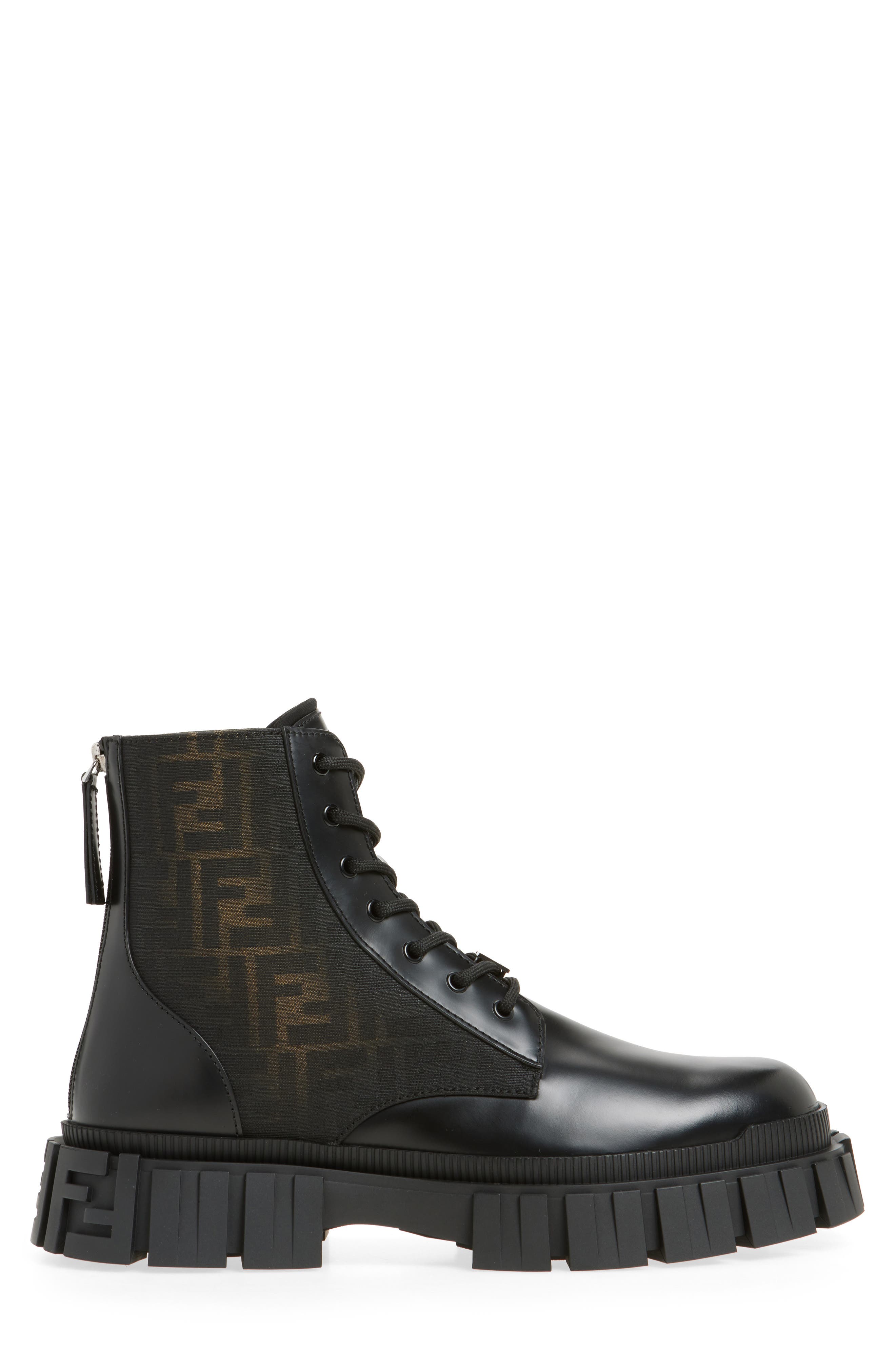 Fendi Force Biker Boot, Alternate, color, 