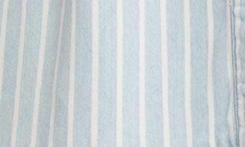 BLU PEPPER BLU PEPPER STRIPE RUFFLE HEM SHIRTDRESS