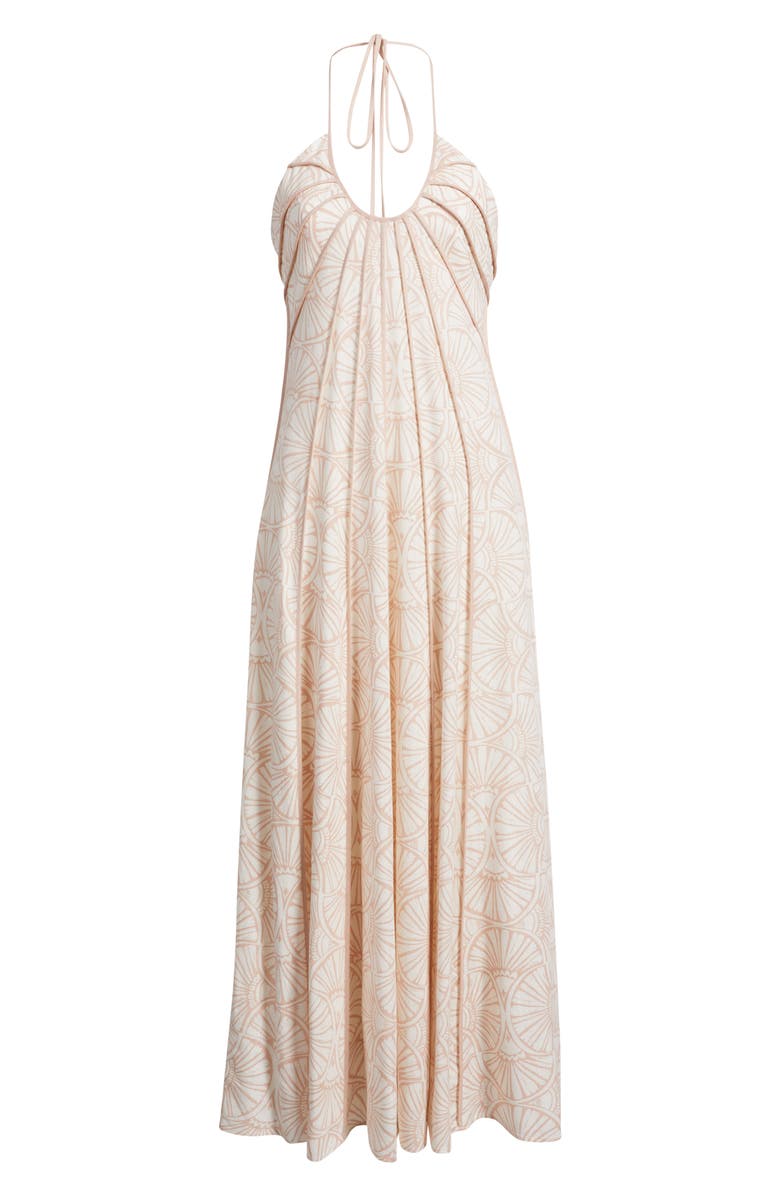 Parker The Novia Halter Maxi Dress, Main, color, Cameo Rose