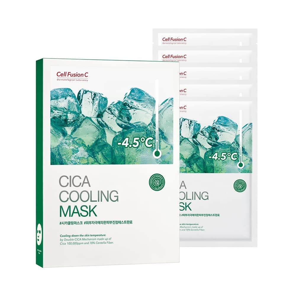 Cell Fusion C Post Alpha Cica Cooling Mask 5 Pack in 135G at Nordstrom