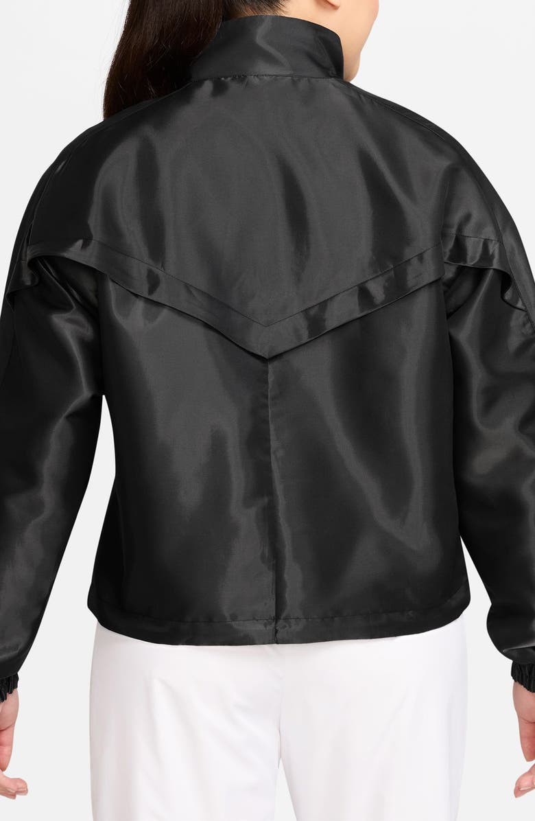 Nike Sportswear Windrunner Shine Jacket, Alternate, color, 010 Black/White
