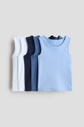H&M 5-pack cotton tank tops