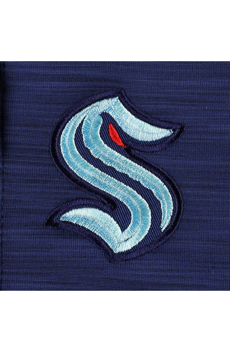 G-III SPORTS BY CARL BANKS Men's G-III Sports by Carl Banks Deep Sea Blue Seattle Kraken Closer Transitional Full-Zip Jacket, Alternate, color, Navy